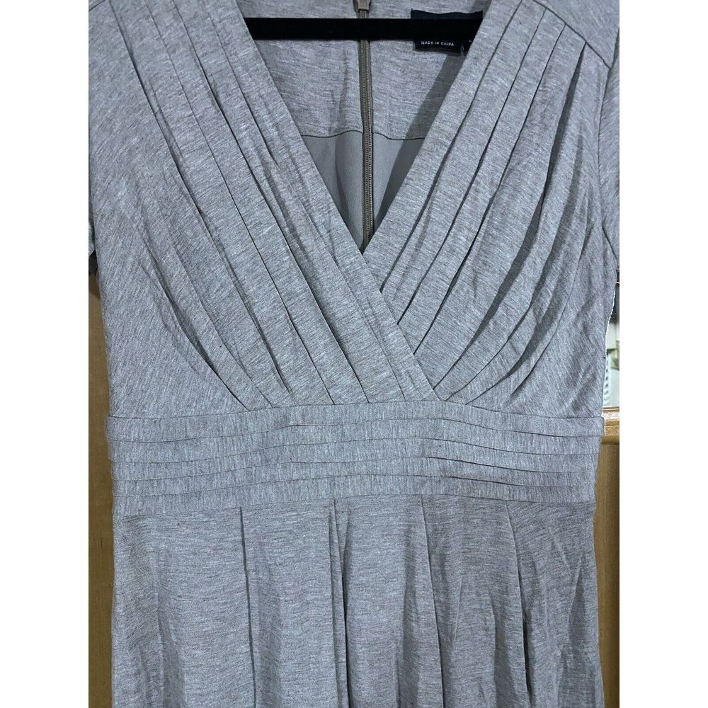 Max and Cleo Women's‎ Size 4 Navy Faux Wrap Dress - Picture 3 of 8